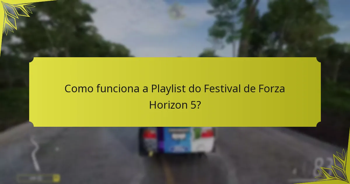 Com que frequência ocorrem eventos na Playlist do Festival?