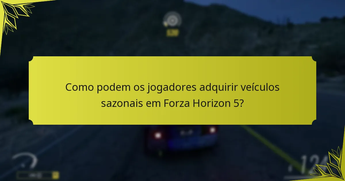 Quais eventos são essenciais para desbloquear veículos?