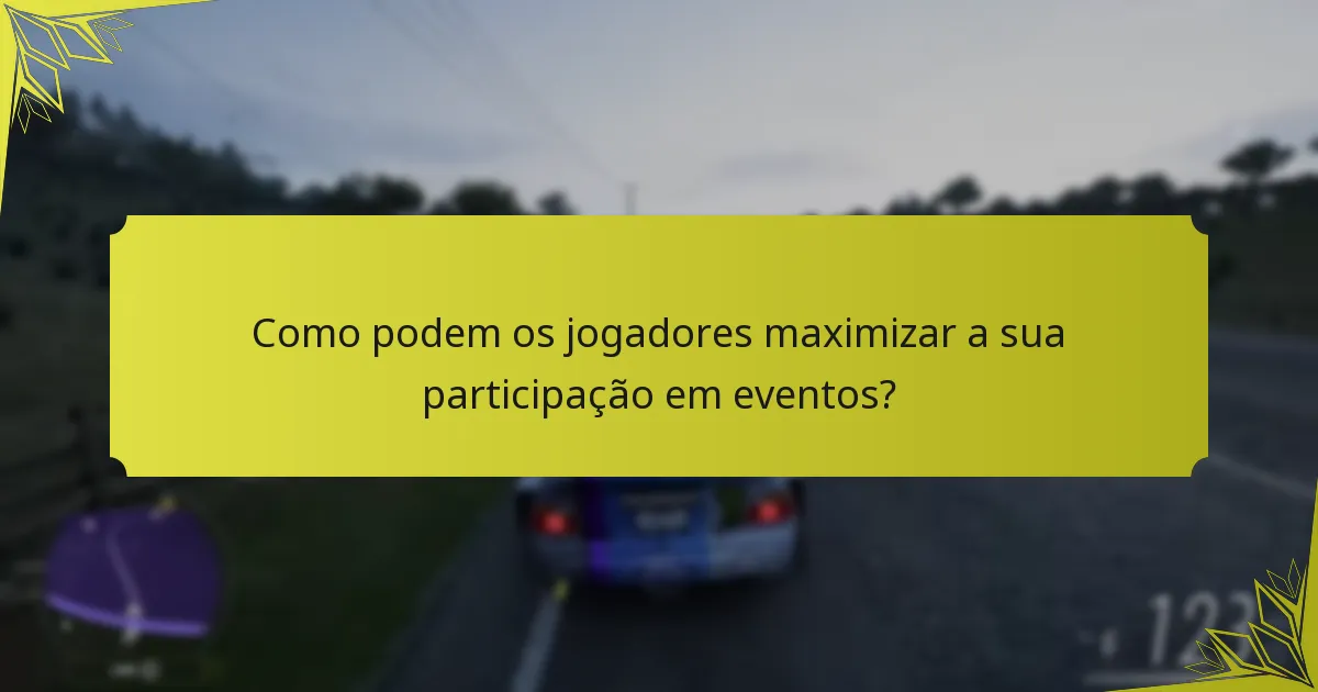 Quanto tempo duram os eventos em Forza Horizon 5?