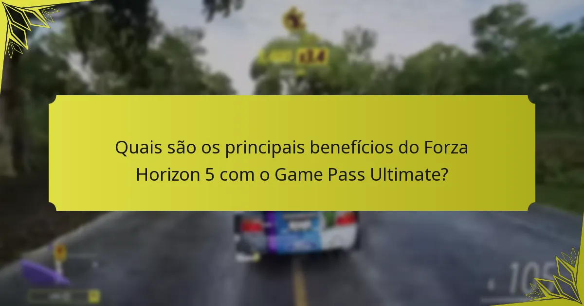 Como é que o custo do Game Pass Ultimate se compara a outras opções para Forza Horizon 5?
